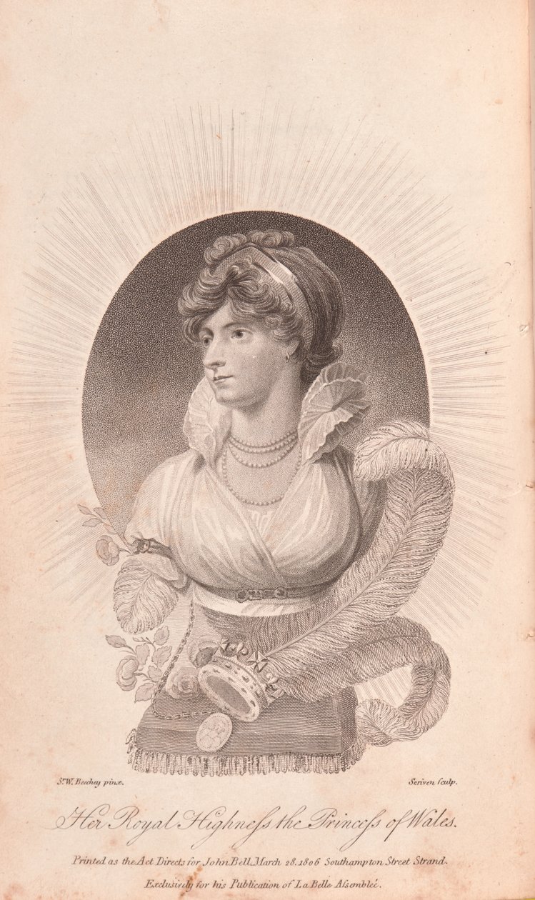Su Alteza Real la Princesa de Gales de Edward Scriven