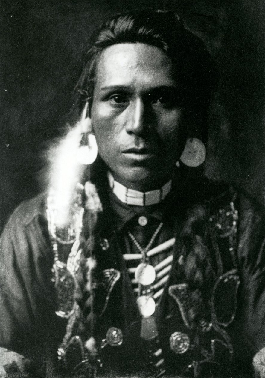 Un joven Yakima de Edward Sheriff Curtis