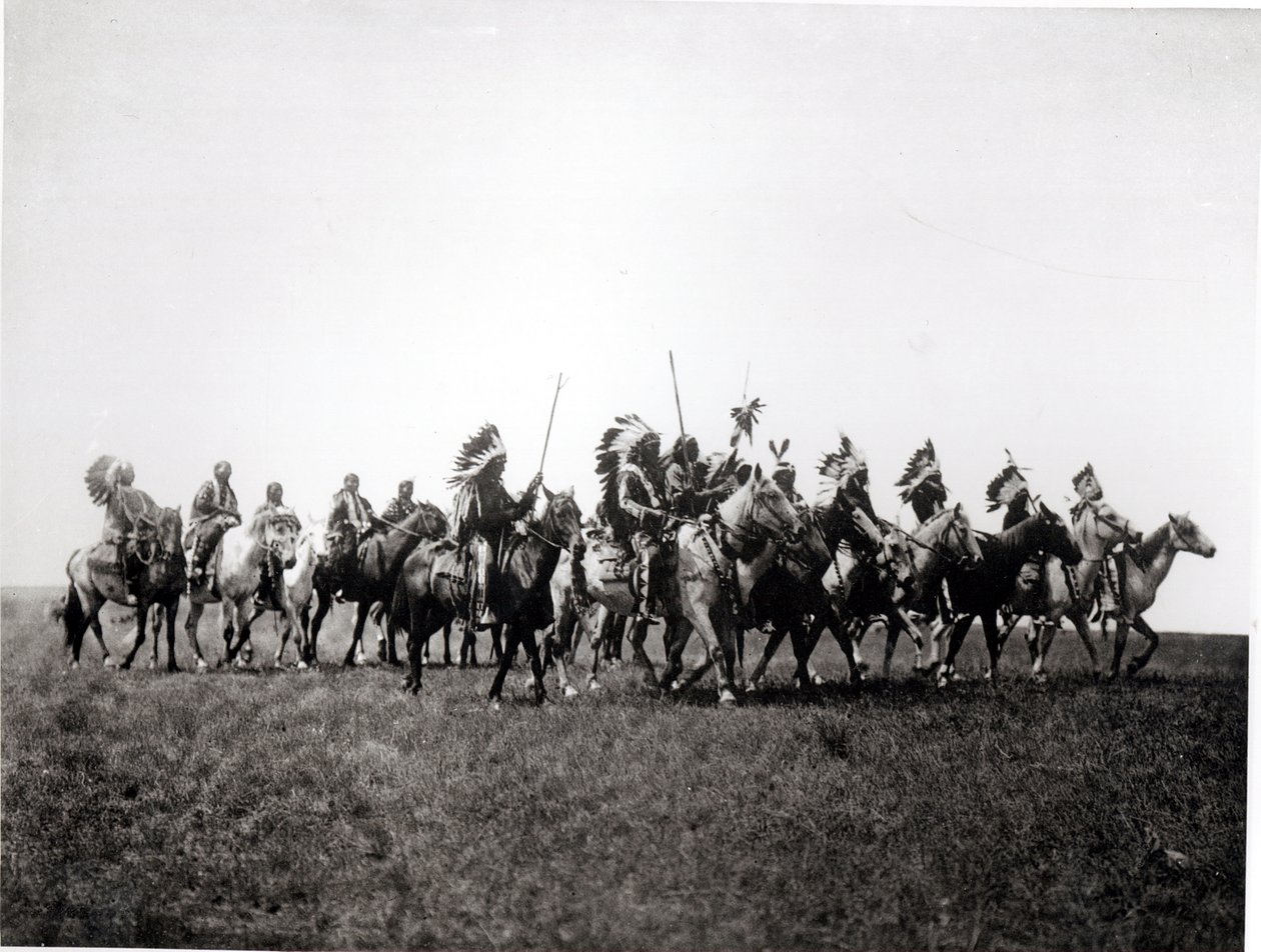 Fiesta de la Guerra de Brule de Edward Sheriff Curtis