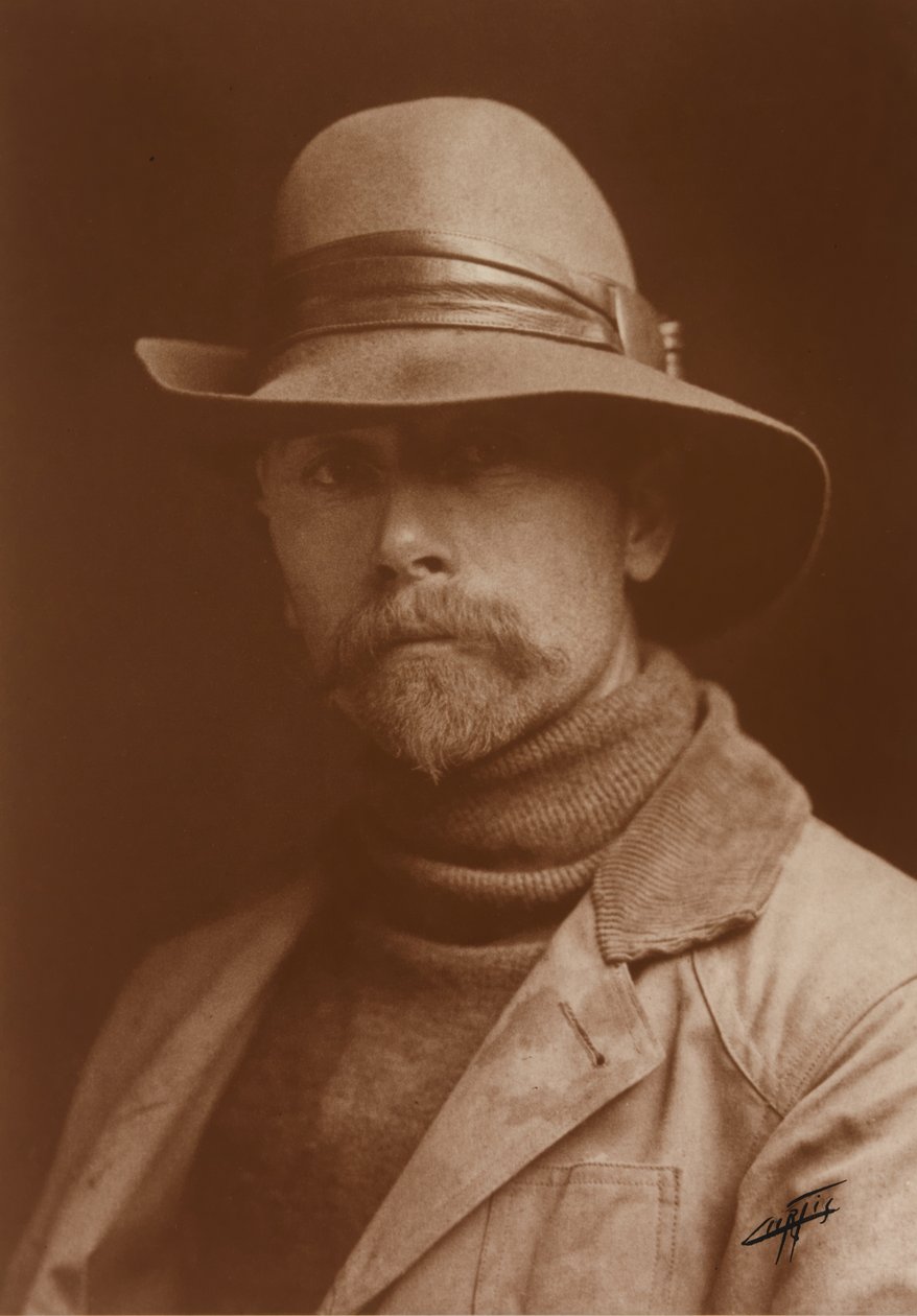 Autorretrato de Edward Sheriff Curtis de Edward Sheriff Curtis