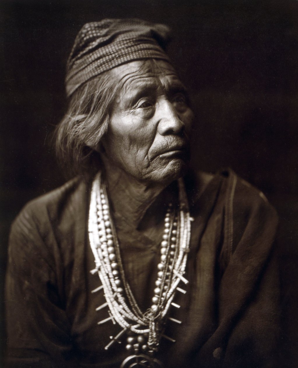 Nesjaja Hatali, indio, Navajo, c. 1904, foto Edward S. Curtis de Edward Sheriff Curtis