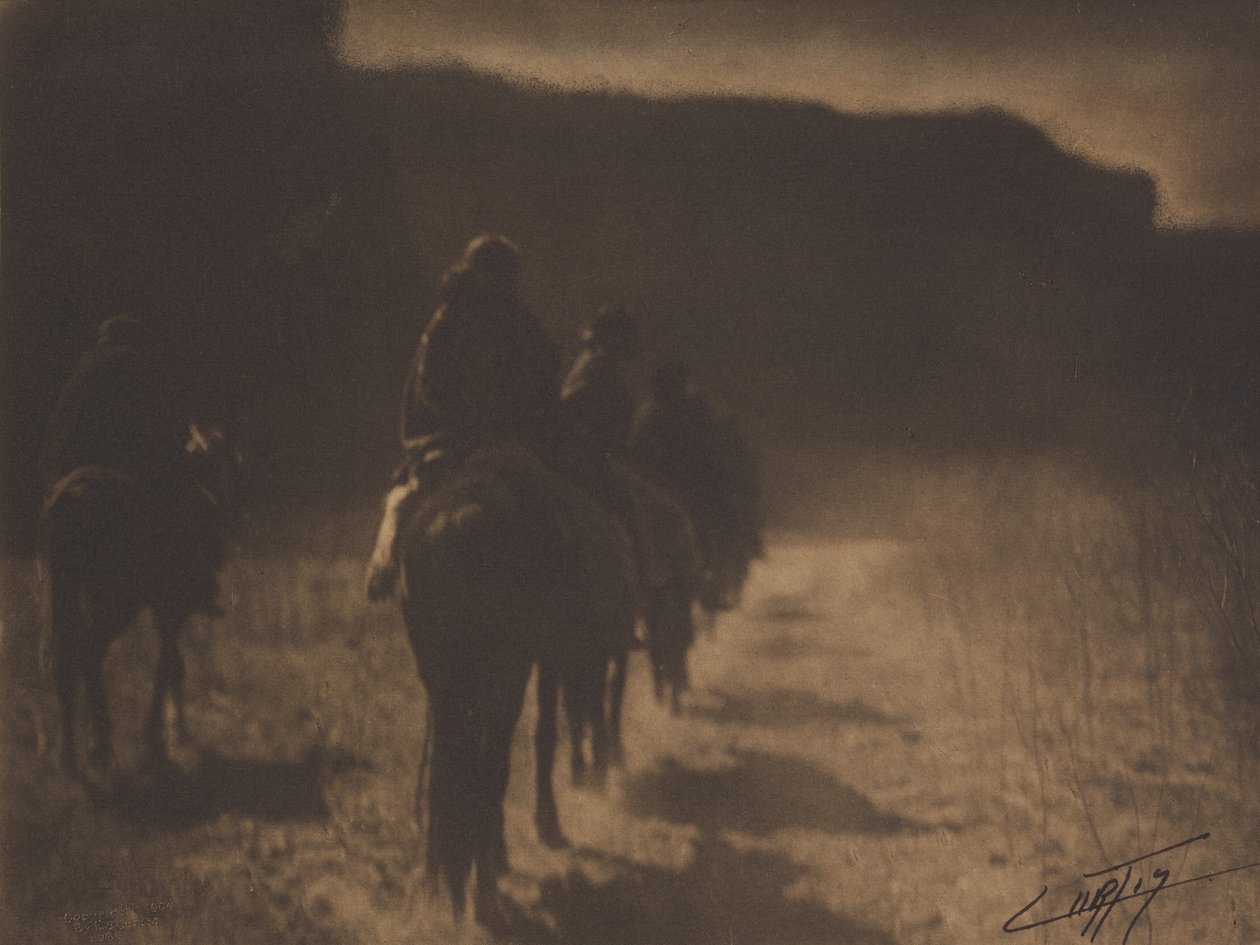 La raza que se desvanece (navajo) de Edward Sheriff Curtis