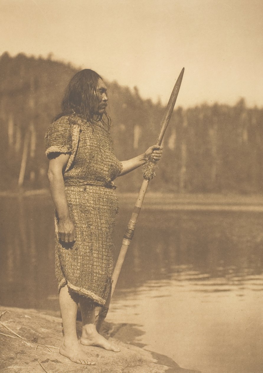 El ballenero - Clayoquot, 1915 de Edward Sheriff Curtis