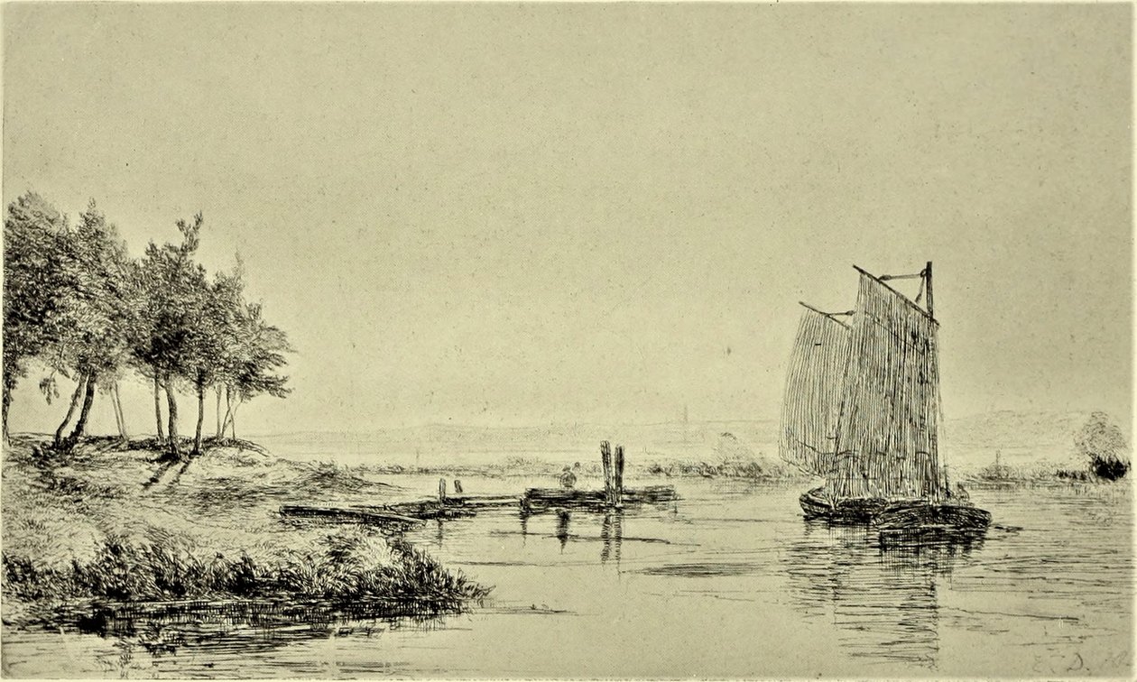 Vista de Whitlingam de Edward Thomas Daniell