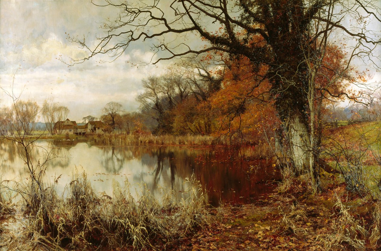 El año maduro se apresura, 1896 de Edward Wilkins Waite