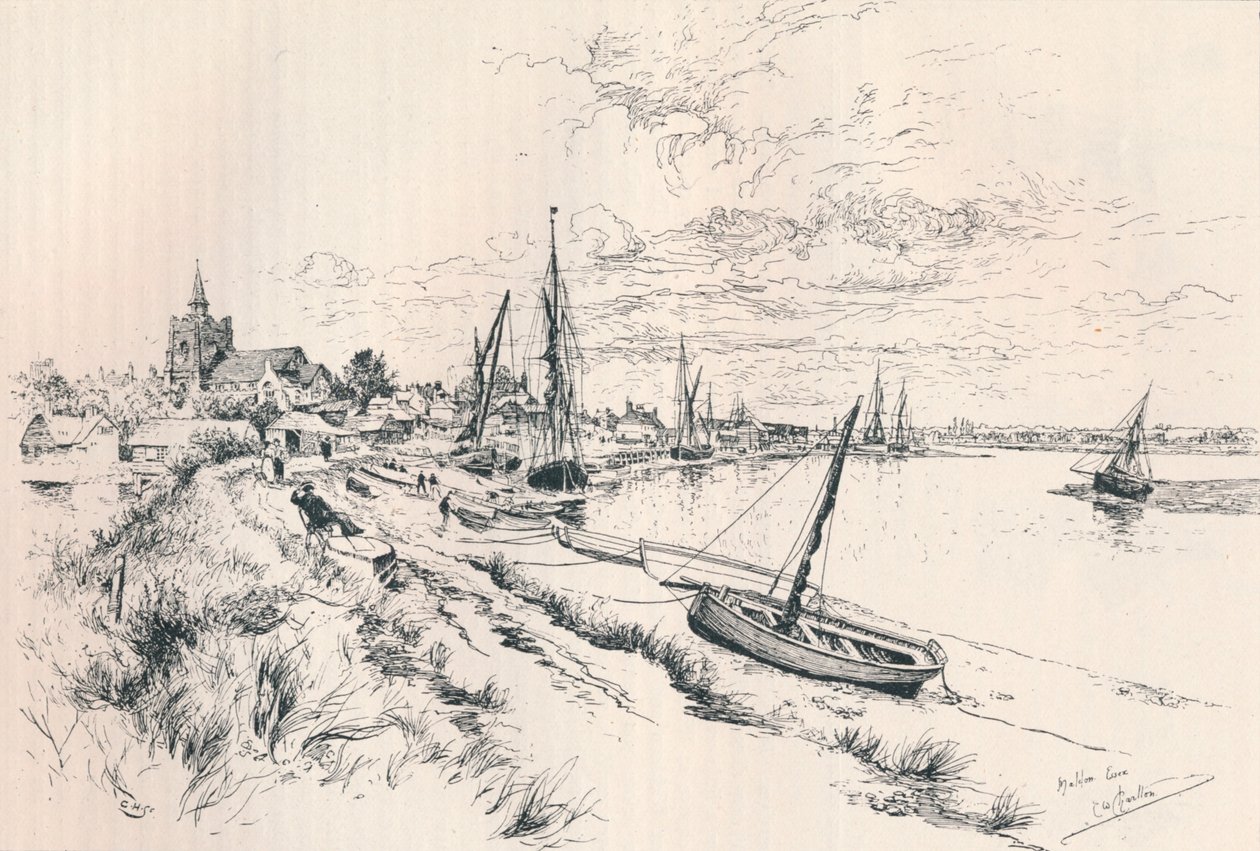 Maldon, Essex, c. 1879-1898, 1898 de Edward William Charlton