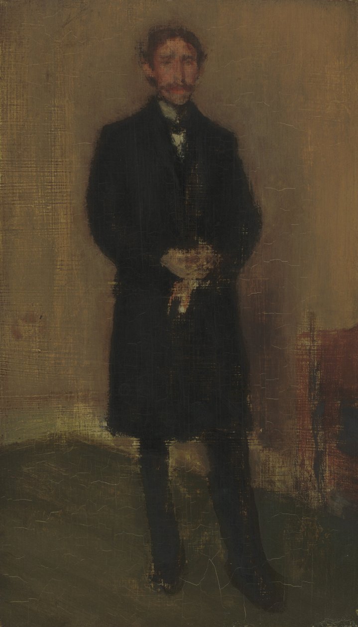 Alexander Arnold Hannay, c.1896 (óleo sobre madera) de Edward William & Whistler James McNeill (1834-1903) Godwin