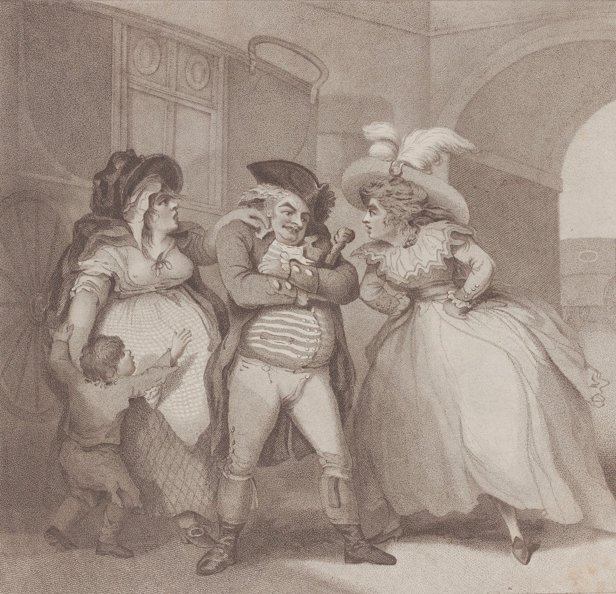 Poligamia, [1 de agosto de 1787], reeditado el 1 de julio de 1802 de Edward Williams