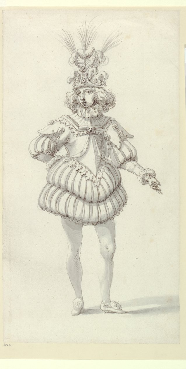 Salmacida Spolia - The King and Masquers: segunda versión (para el Rey) de Edward the Elder Pearce