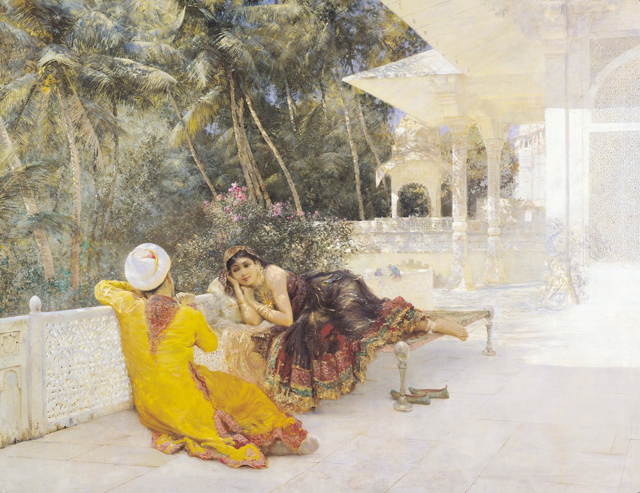 La Princesa de Bengala, c.1889 de Edwin Lord Weeks