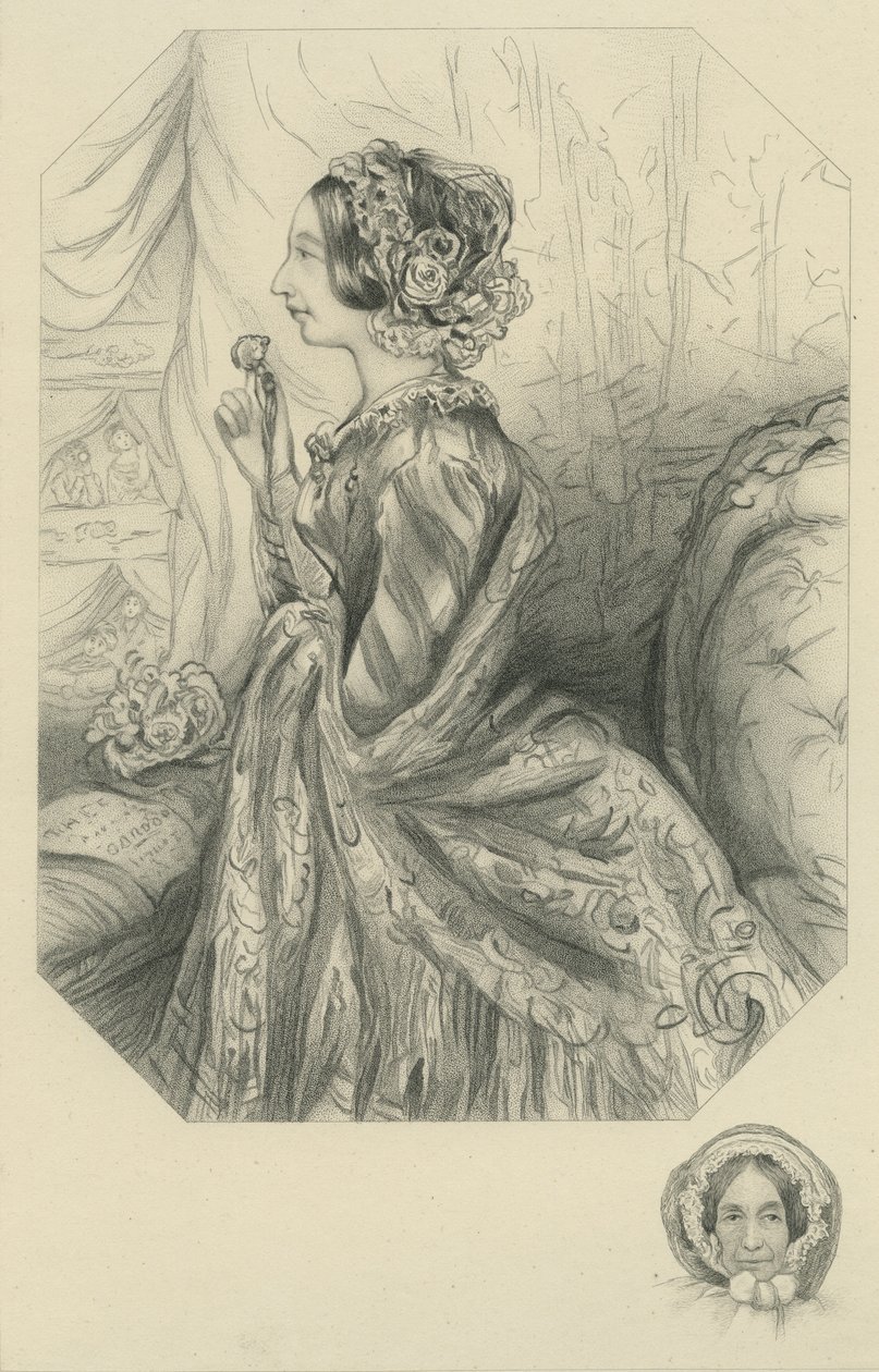 Sra. John Dickens - Madre de Charles Dickens de Edwin Roffe