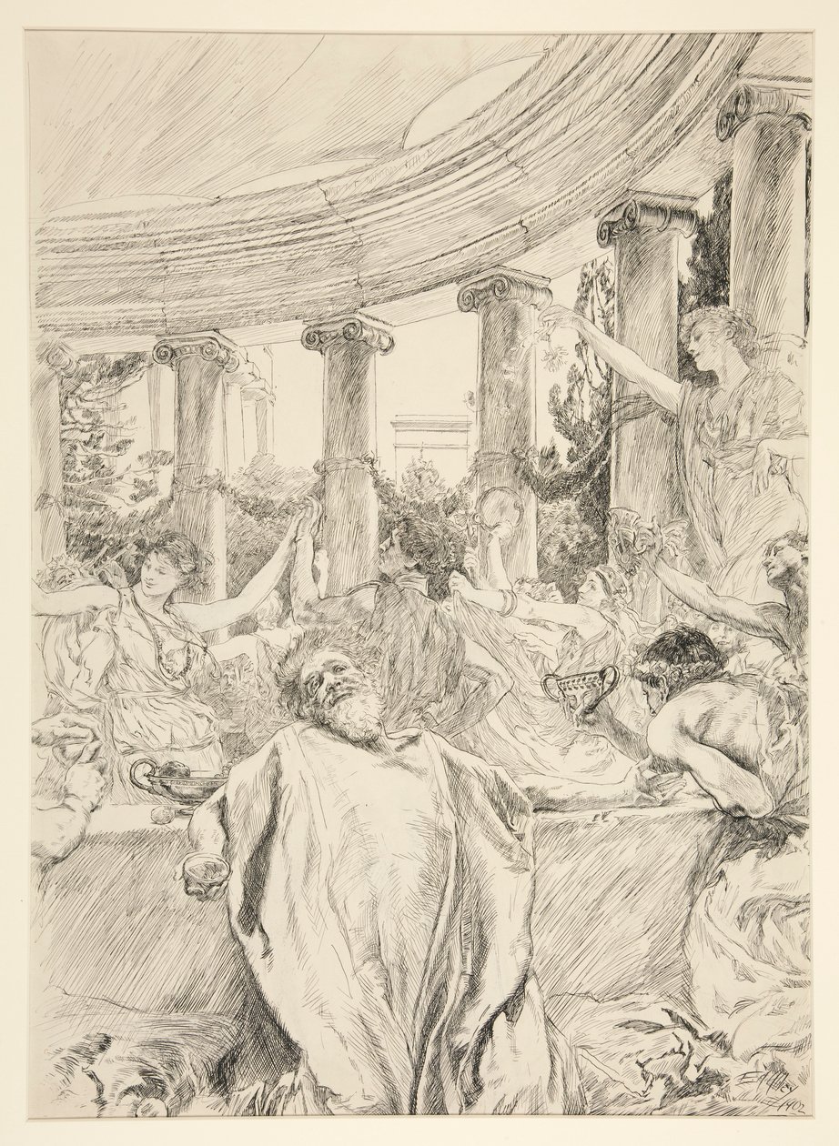 Apemanto: de Edwin Austin Abbey