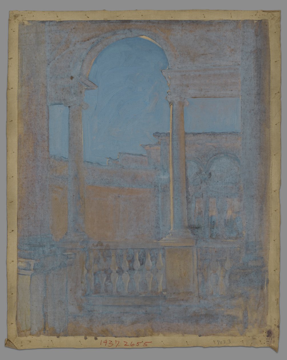 Estudio Arquitectónico de Edwin Austin Abbey