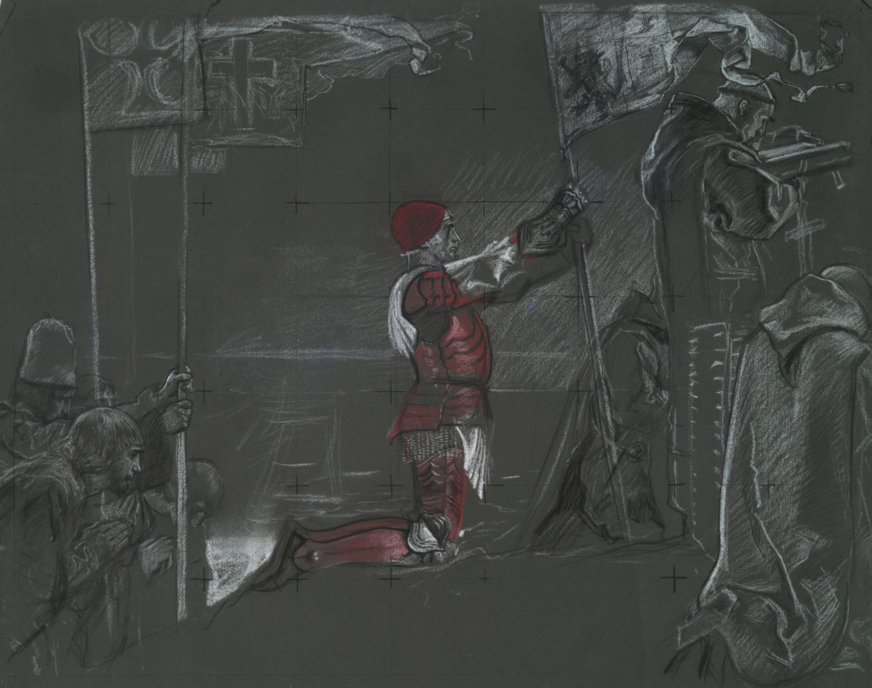 Colón descubriendo el nuevo mundo de Edwin Austin Abbey