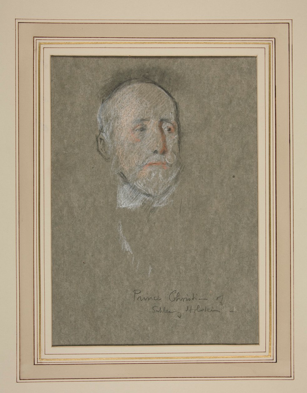 Coronación de Eduardo VII Retrato: Príncipe Christian de Schleswig-Holstein de Edwin Austin Abbey