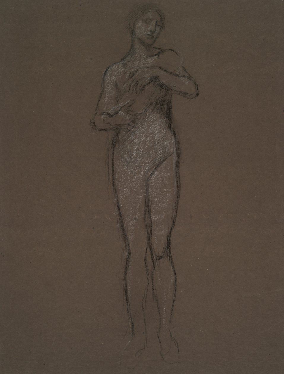 estudio temprano para de Edwin Austin Abbey