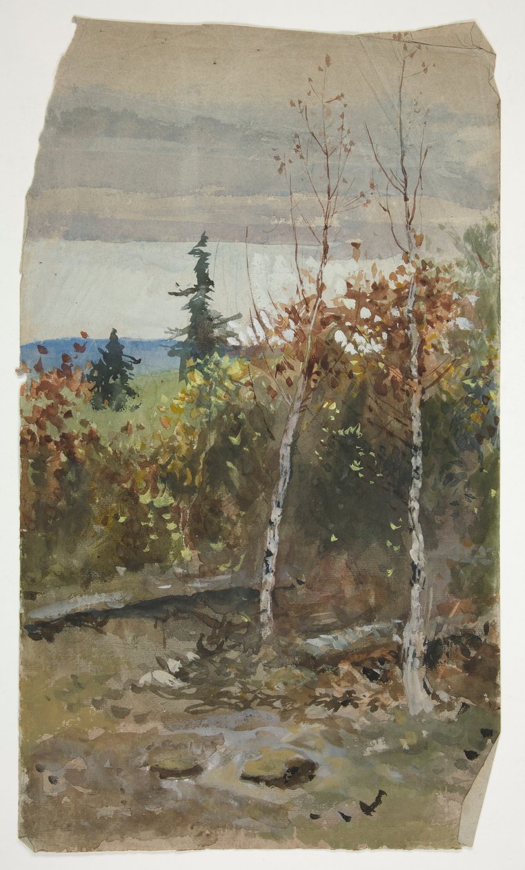 paisaje de otoño de Edwin Austin Abbey