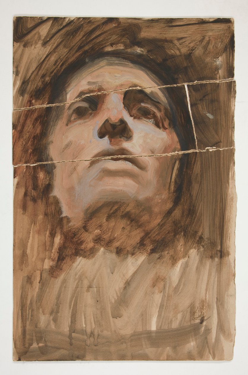 estudio de figura de Edwin Austin Abbey
