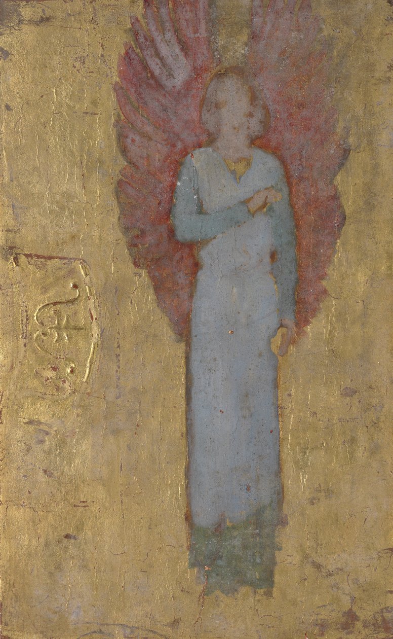 Figura Estudio de un Ángel de Edwin Austin Abbey