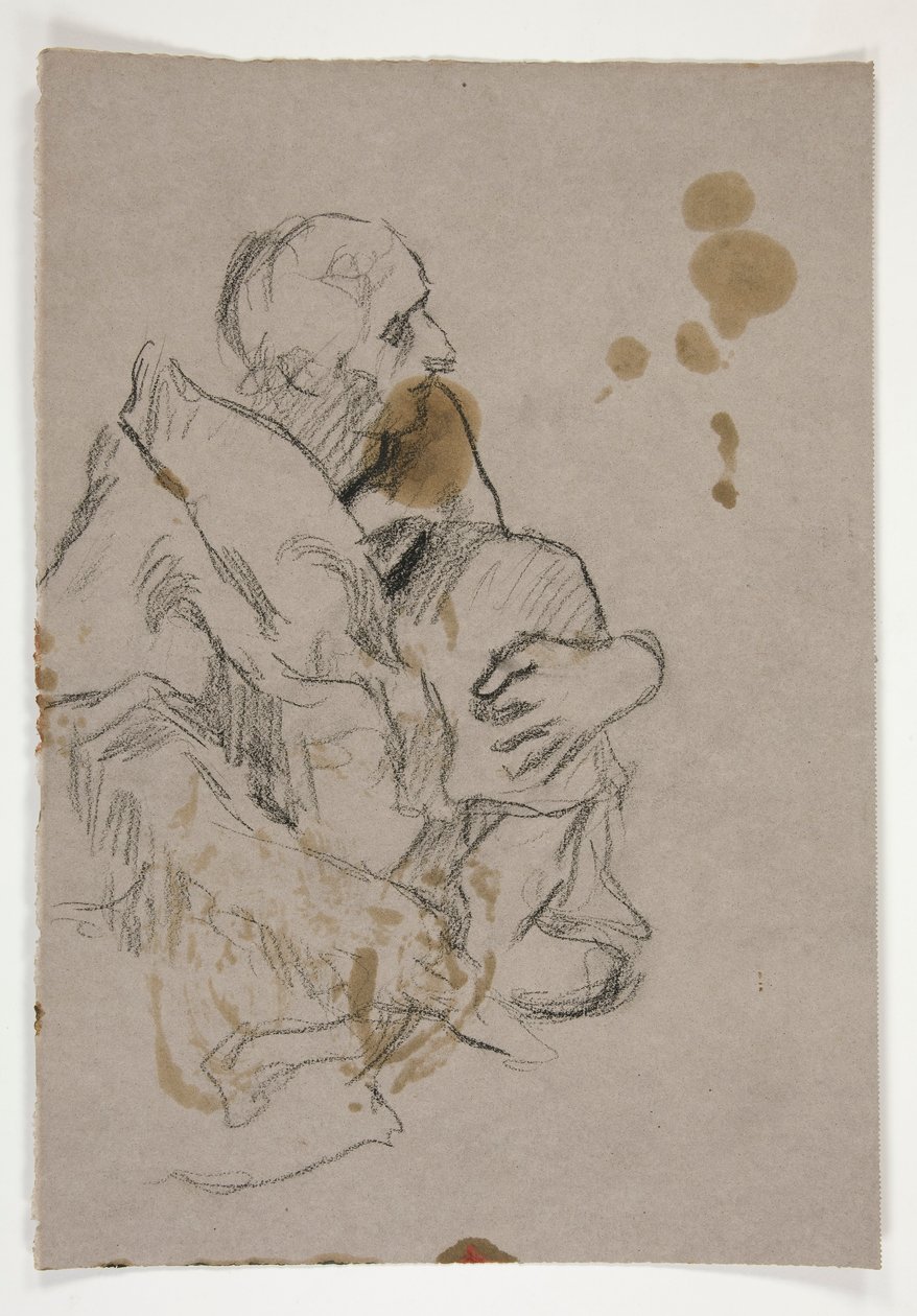 Estudio de figuras para de Edwin Austin Abbey