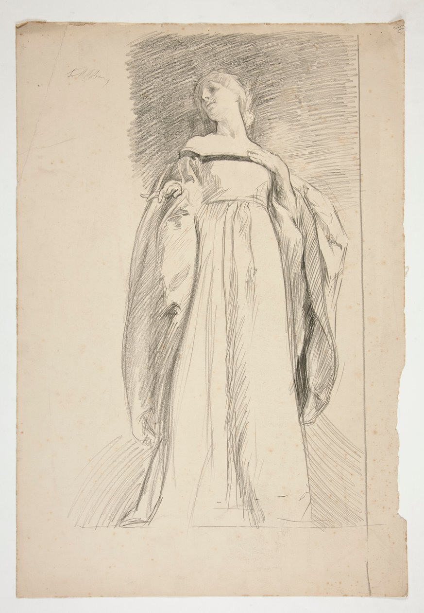 Estudio de figuras para de Edwin Austin Abbey