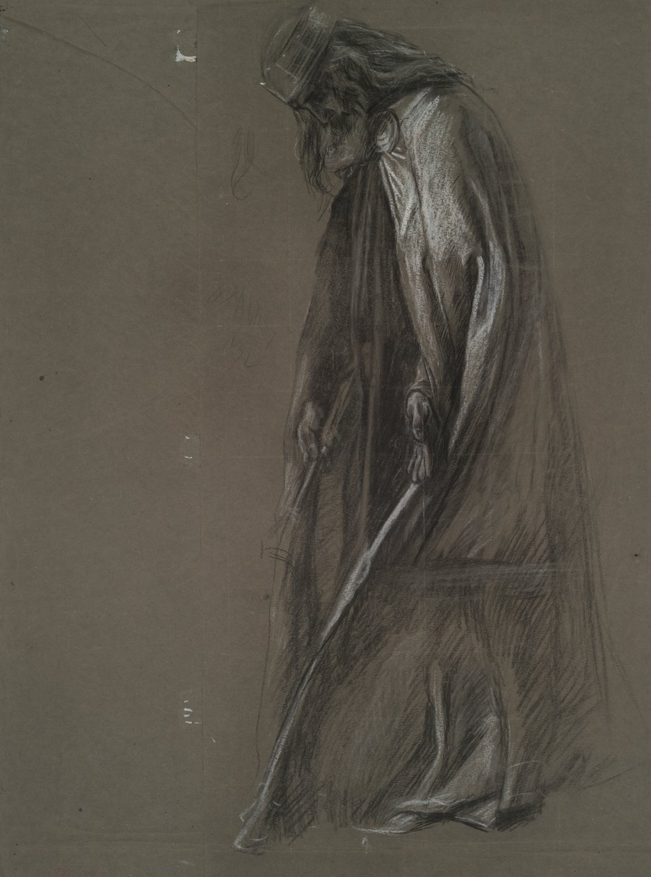Estudio de figuras para de Edwin Austin Abbey