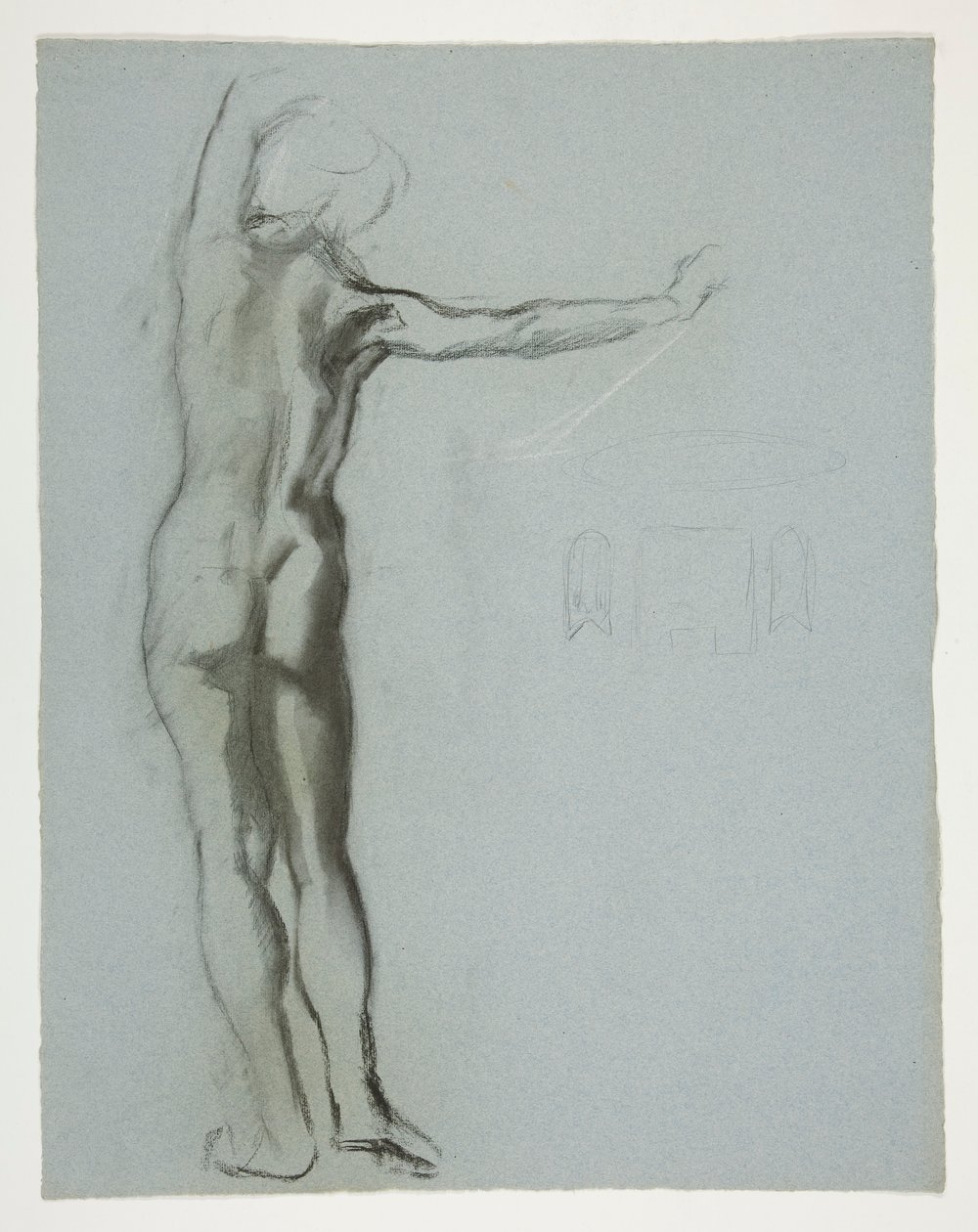 Estudio de figuras para de Edwin Austin Abbey