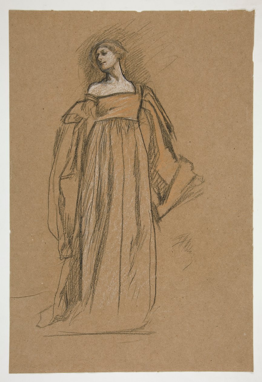Estudio de figuras para de Edwin Austin Abbey