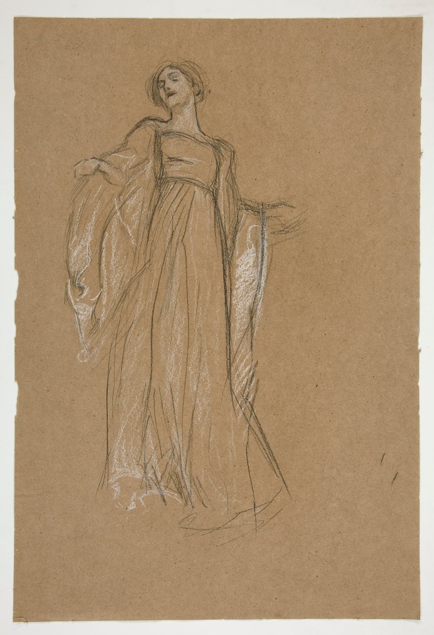 Estudio de figuras para de Edwin Austin Abbey