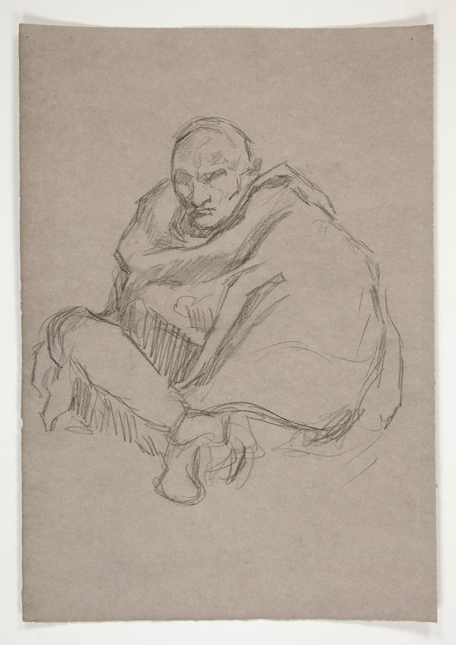 Estudio de figuras para de Edwin Austin Abbey