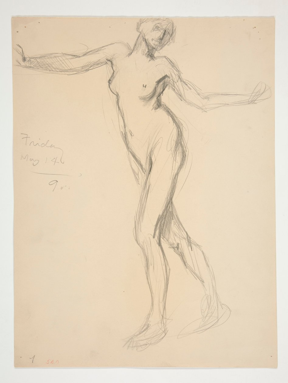 Estudio de figuras para de Edwin Austin Abbey