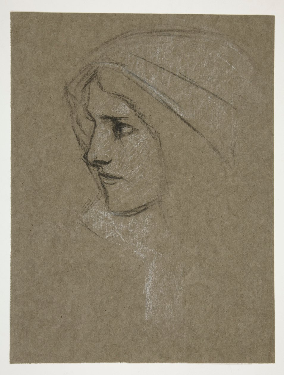 Cabeza de Cordelia, del Rey Lear de Edwin Austin Abbey
