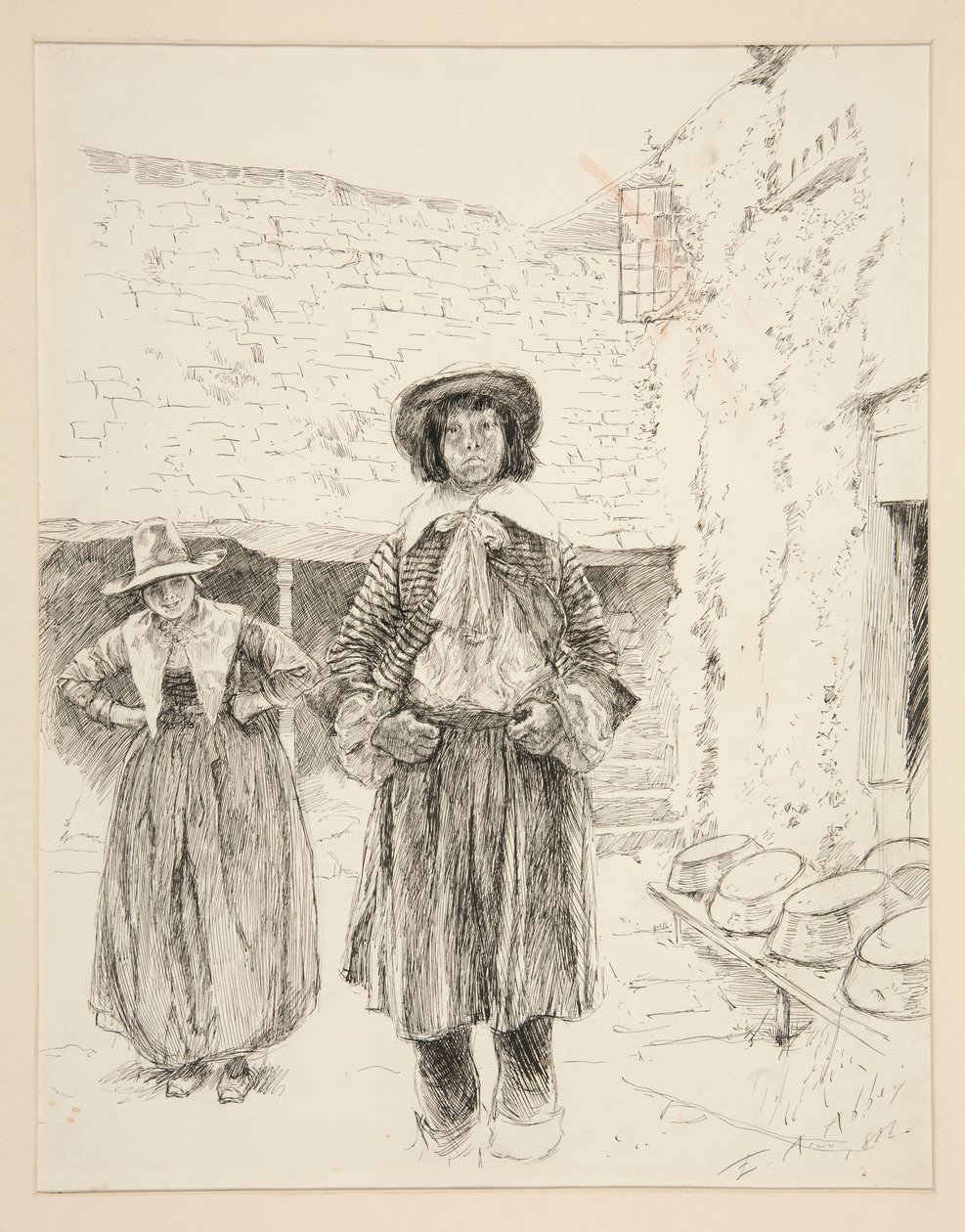 Ilustración para de Edwin Austin Abbey