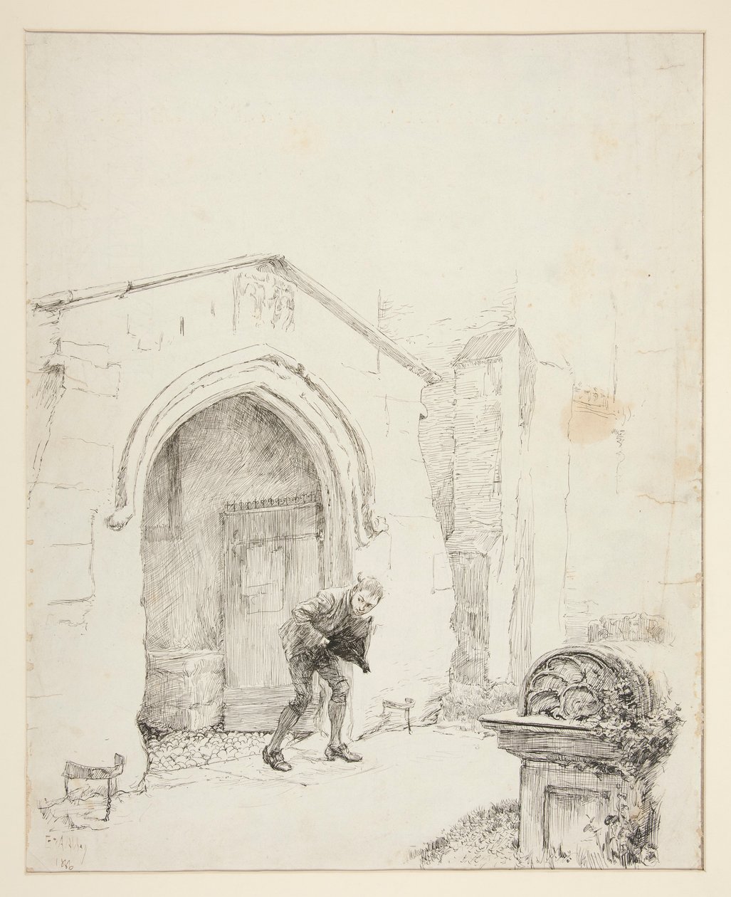 Ilustración para de Edwin Austin Abbey