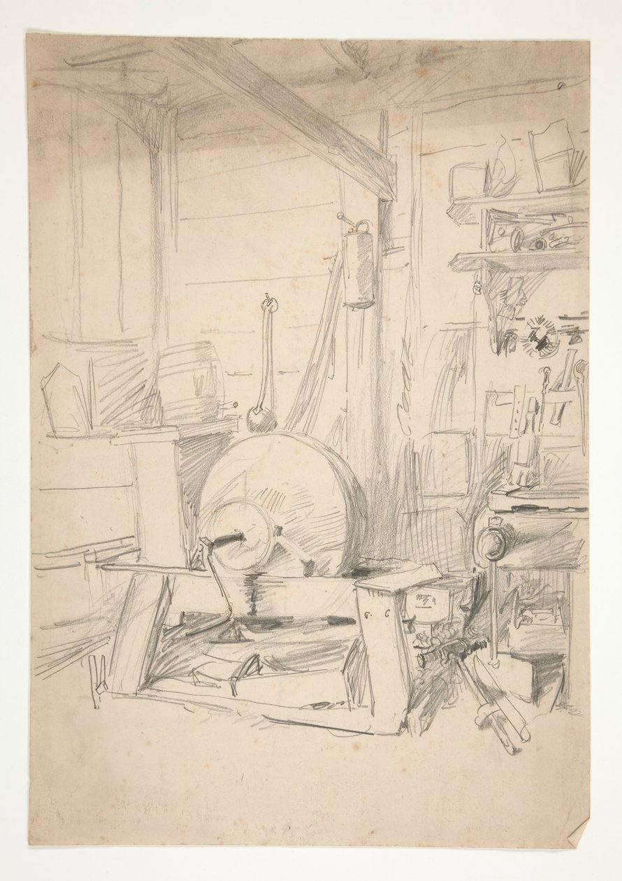 Estudio Interior de Edwin Austin Abbey