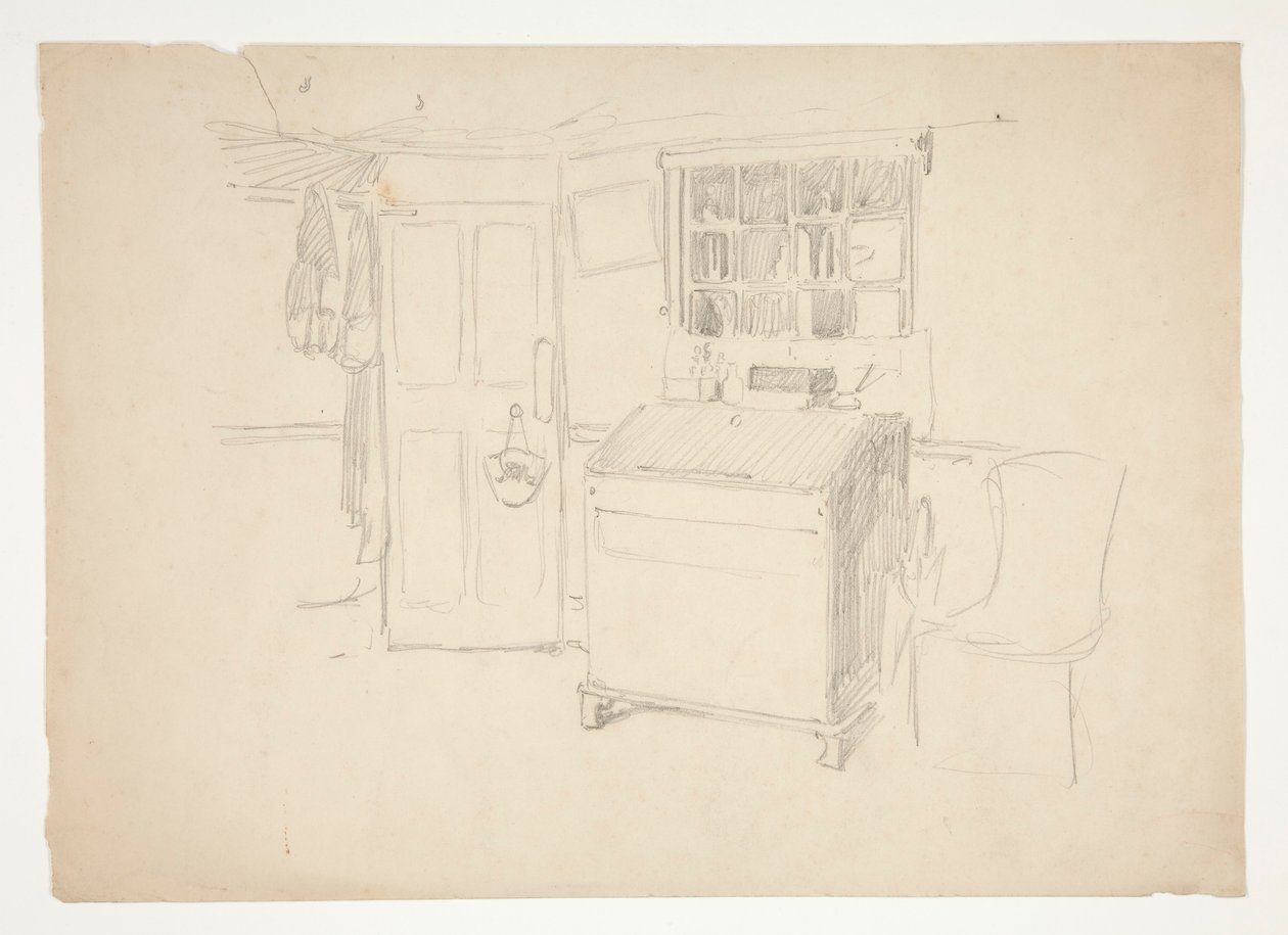Estudio Interior de Edwin Austin Abbey