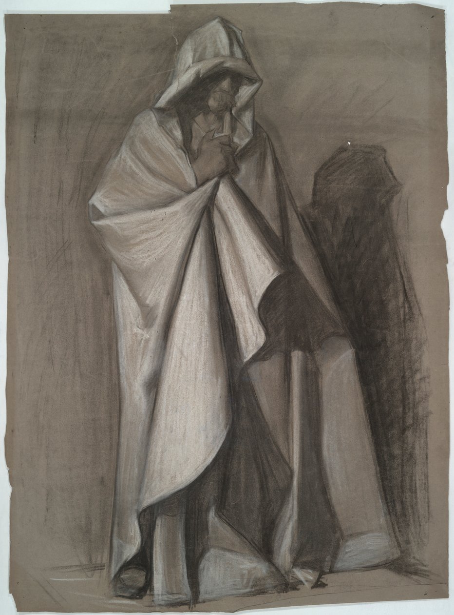 José de Arimatea, Estudio de figuras para de Edwin Austin Abbey