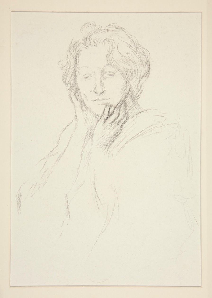 Retrato de la Sra. Abbey de Edwin Austin Abbey