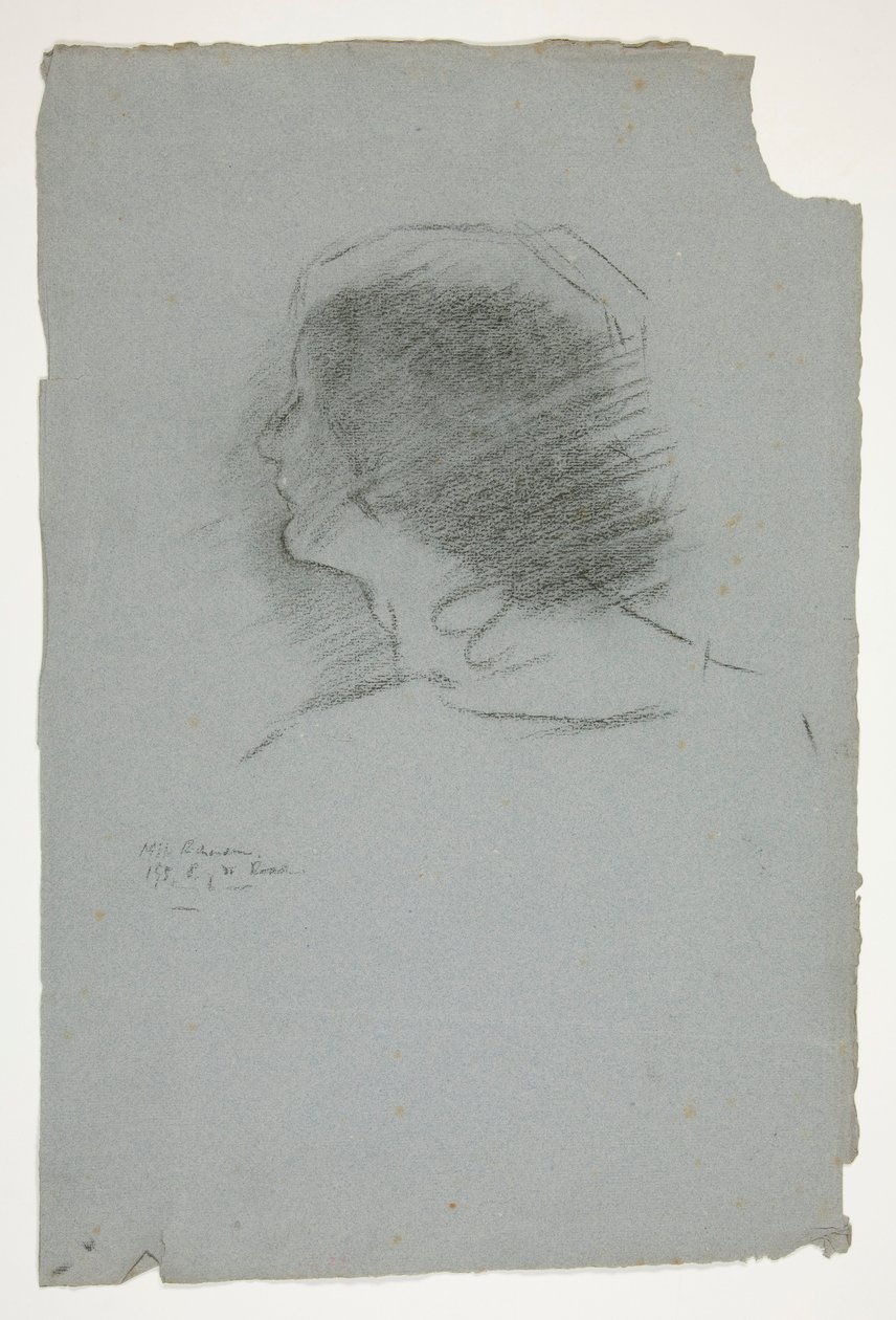 Retrato de la Sra. Richardson de Edwin Austin Abbey