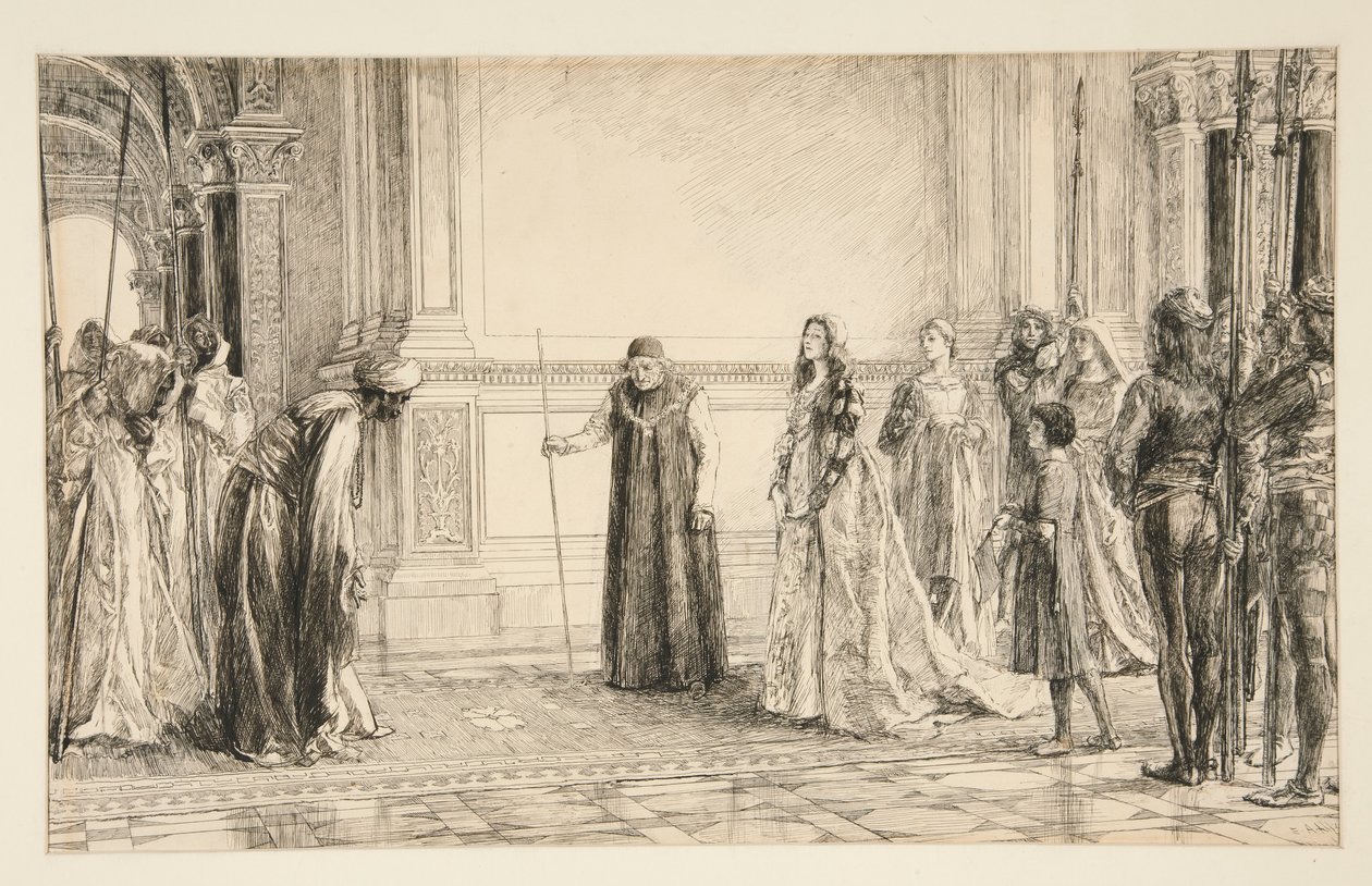 Príncipe de Marruecos: de Edwin Austin Abbey