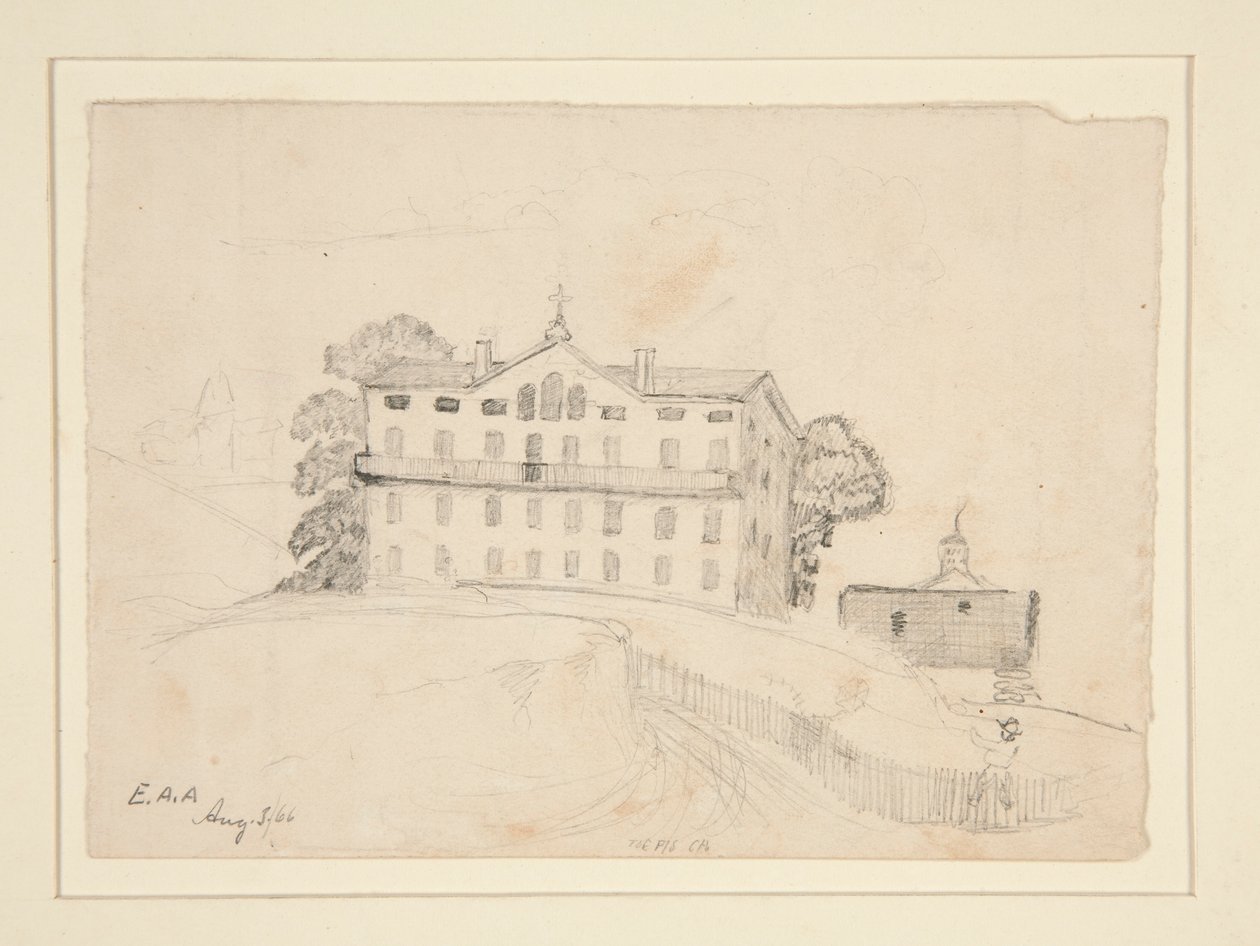 universidad de la colina de la roca de Edwin Austin Abbey