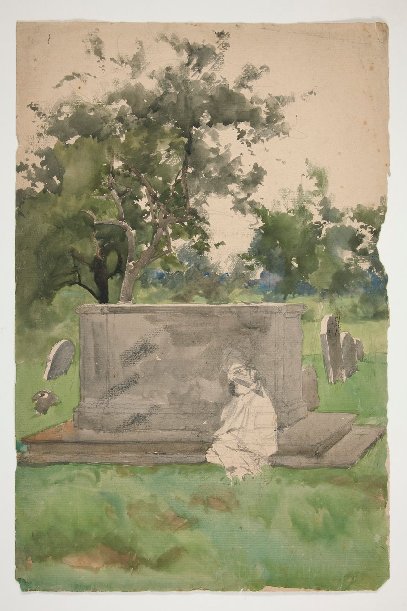 Boceto para de Edwin Austin Abbey