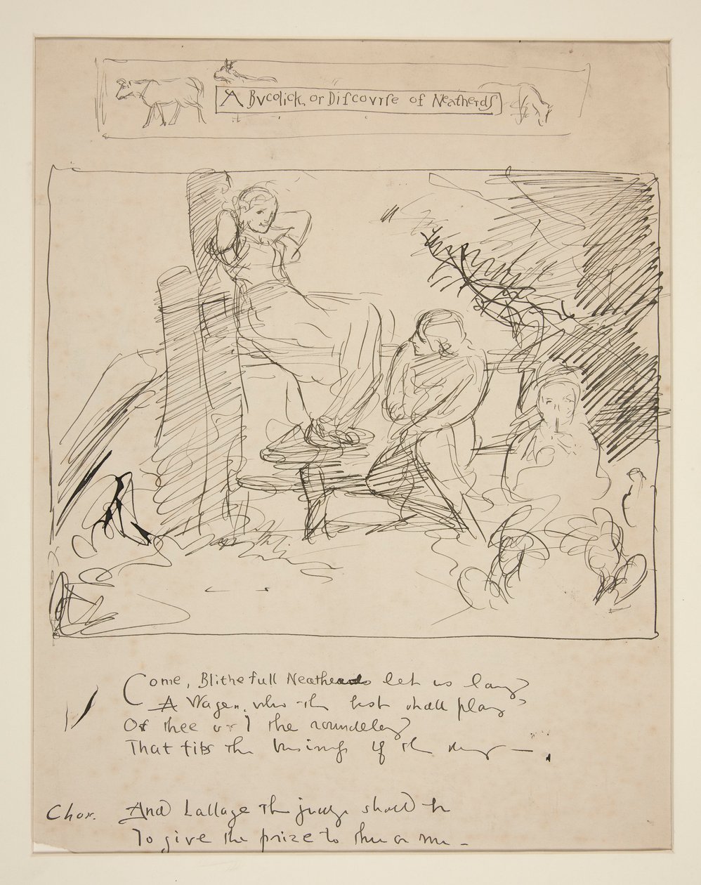 Bosquejo para un verso: de Edwin Austin Abbey