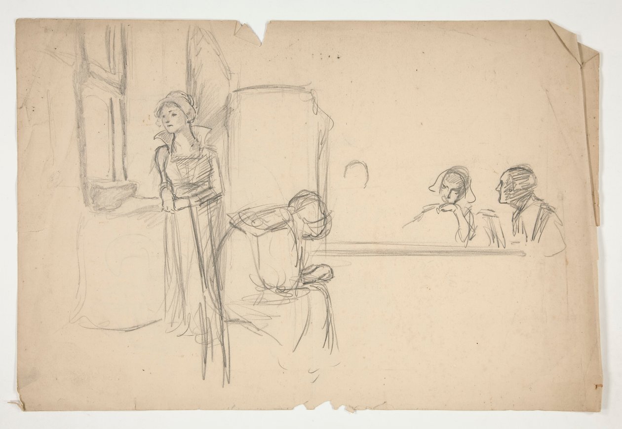 Estudiar para de Edwin Austin Abbey