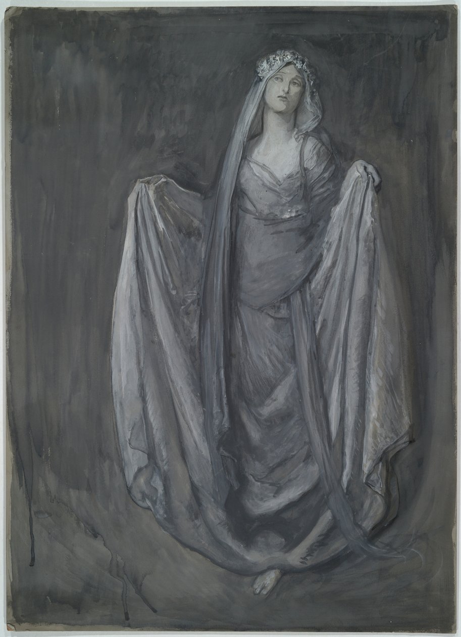 ¿Estudiar para Blanchefleur?, para el de Edwin Austin Abbey