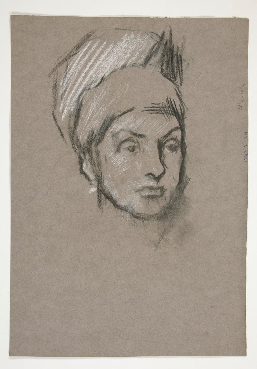 Study for Science: boceto para el mural del edificio del capitolio estatal en Harrisburg, Pensilvania, 1902-1911 (completado por John Singer Sargent) de Edwin Austin Abbey