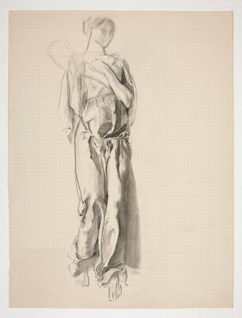 Estudie la figura de la abundancia en el mural La ciencia revela los tesoros de la Tierra, en el edificio del capitolio estatal en Harrisburg, Pensilvania. de Edwin Austin Abbey
