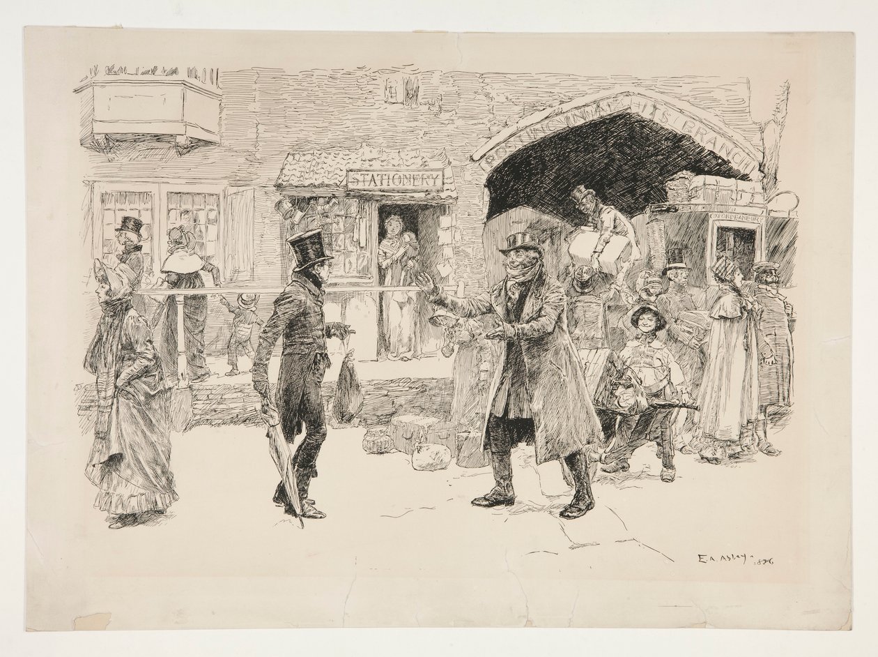 El regreso de la nativa de Edwin Austin Abbey