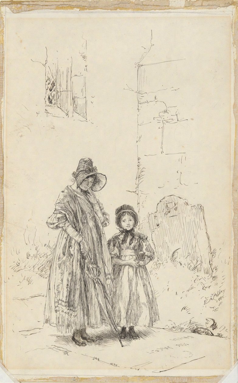 El Vicario, de La vida tranquila de Edwin Austin Abbey