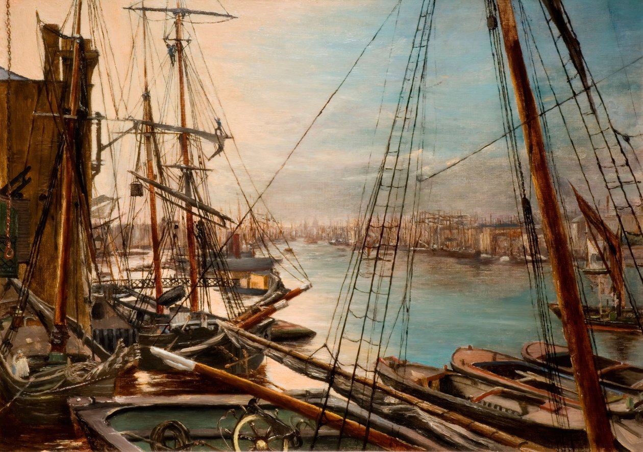 El estanque, Londres, 1878 de Edwin Edwards